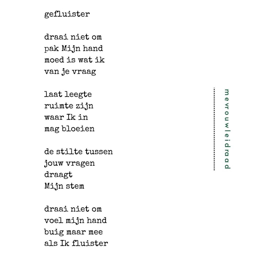 gefluister